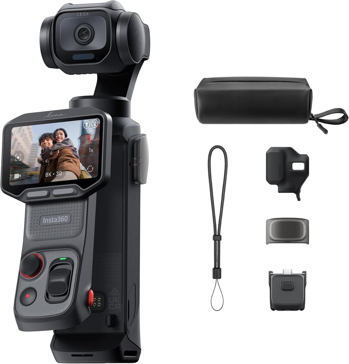 Insta360 Luna Pro 8K Vlogging Camera with Leica Lens