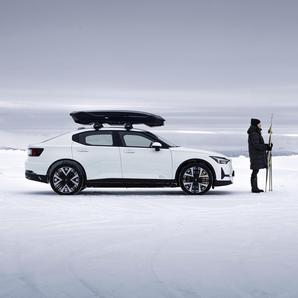 Thule Motion 3 XXL 639901 Dachbox, 600L, 75 kg, PowerClick, SlideLock, 232cm, Titan Glossy