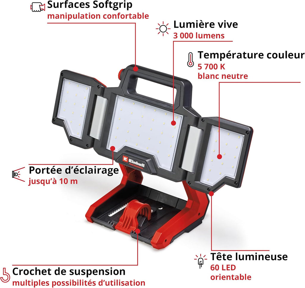 Einhell Professional TP-CL 18/3000 Li-Solo Cordless Construction Light