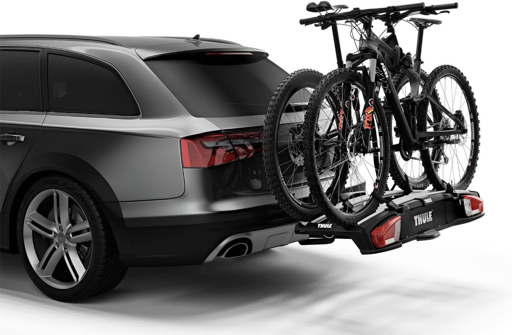 Thule VeloSpace XT 938000 Fahrradträger, 2 Fahrräder, 60 kg, Fatbike 4,7", AcuTight, Schwarz