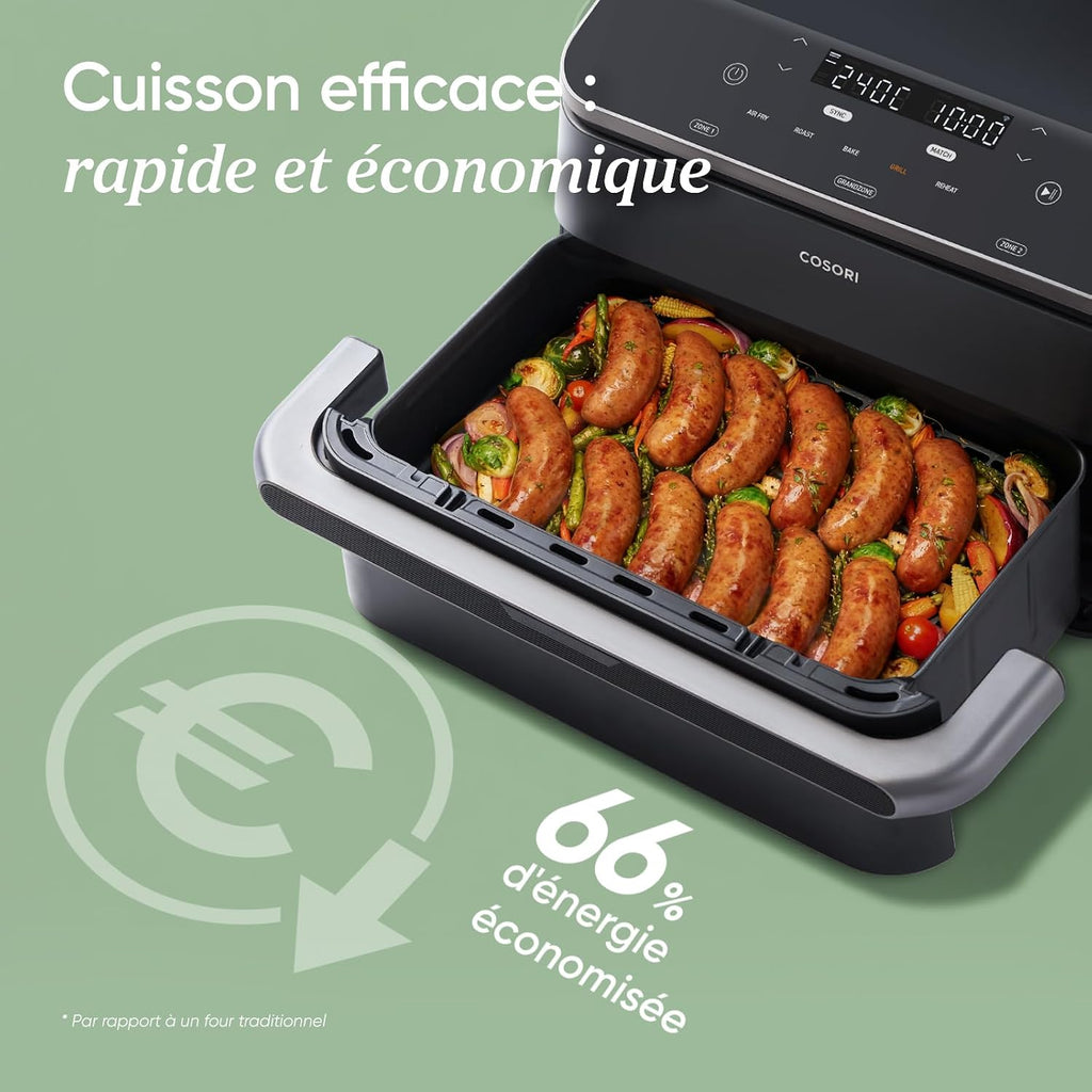 Cosori Air fryer Twinfry 10L Double Resistance