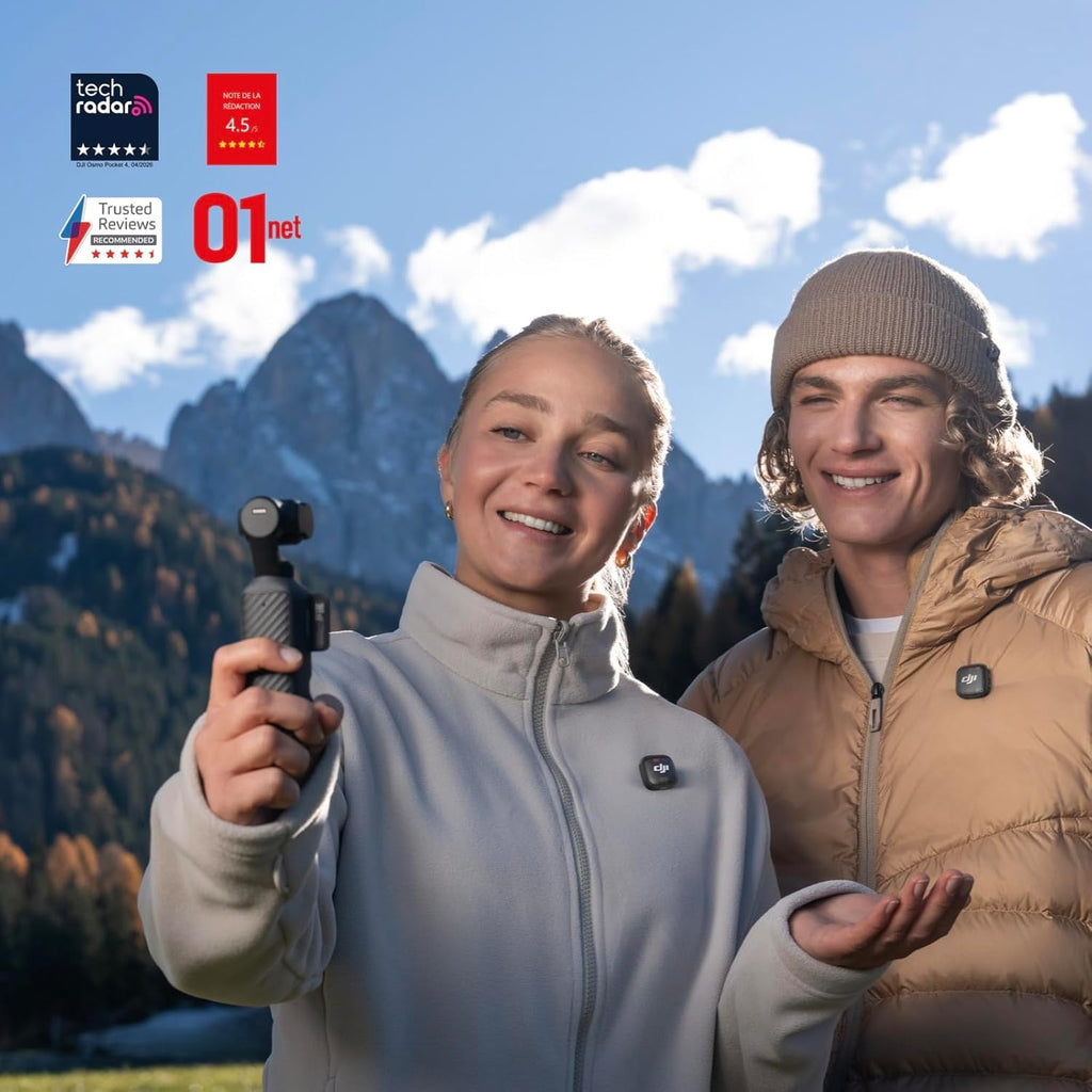 DJI Osmo Pocket 4 Creative Combo Pocket Gimbal Vlog Camera