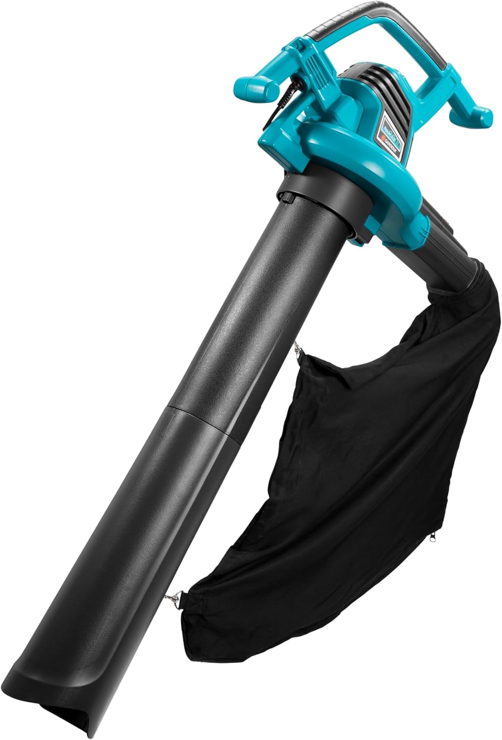 Gardena Gartensauger-/Bläser ErgoJet 3000: Laubbläser/-Sauger mit 3000 W Motorleistung, 170 l/s Saugleistung, 310 km/h Blasgeschwindigkeit, mit Häcksler und Fangsack, inkl. Schultergurt (9332-20)