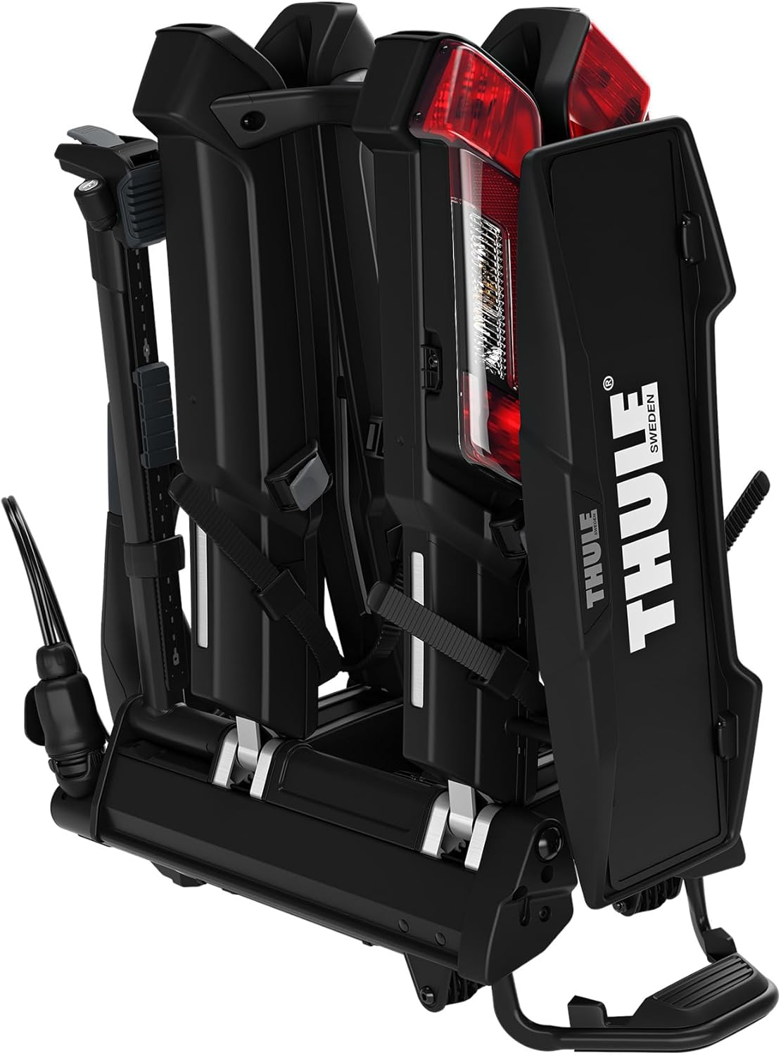 Thule Epos 978100 Fahrradträger, 2 Fahrräder, 60 kg, E-Bike, klappbar, Radstand 1350mm, Schwarz