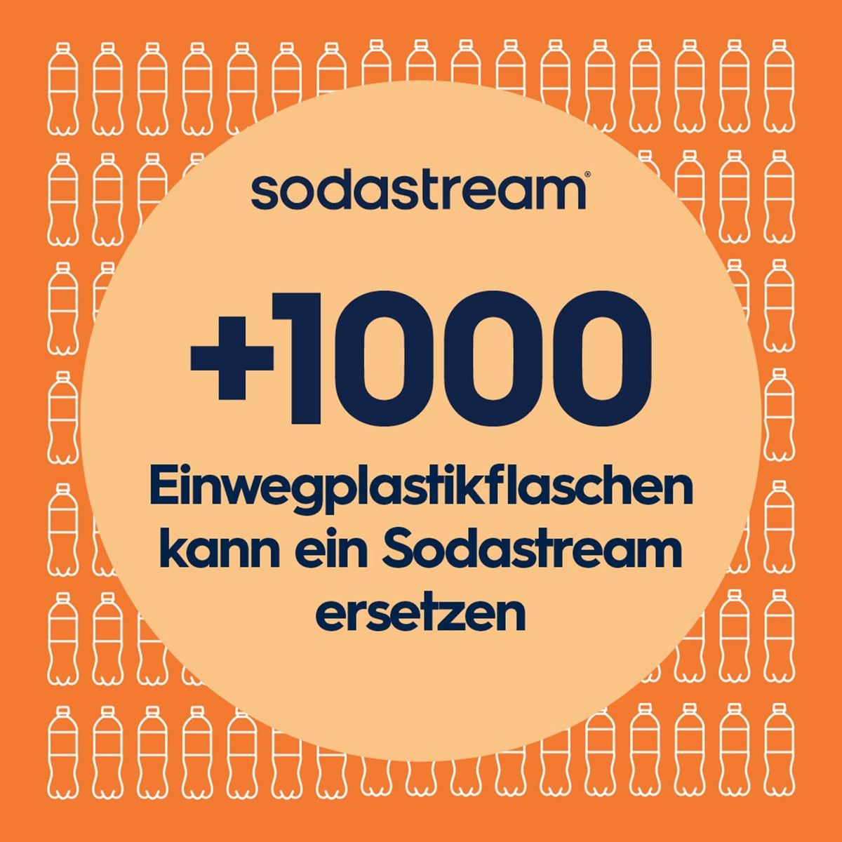 SodaStream DUO Wassersprudler - 2x 1L Sprudlerflaschen, Grau