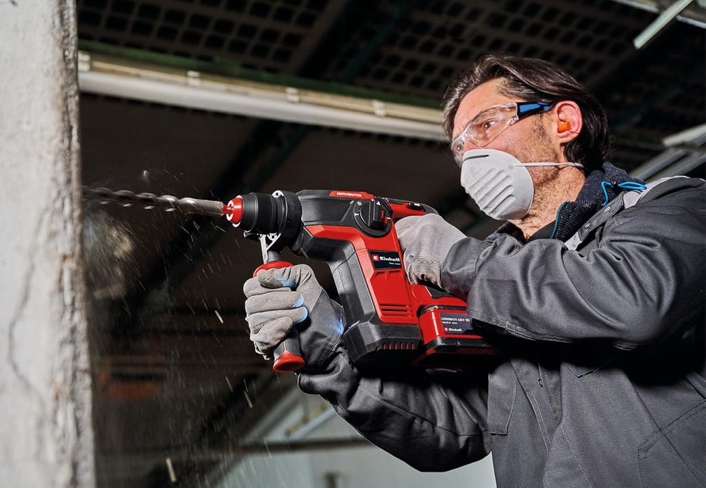 Einhell Professional TP-HD 18/26 Li BL-Solo Power X-Change Cordless Hammer Drill (18 V, Brushless Motor, 2.6 J, SDS-Plus, Pneumatic Strike Mechanism) Supplied without Battery or Charger