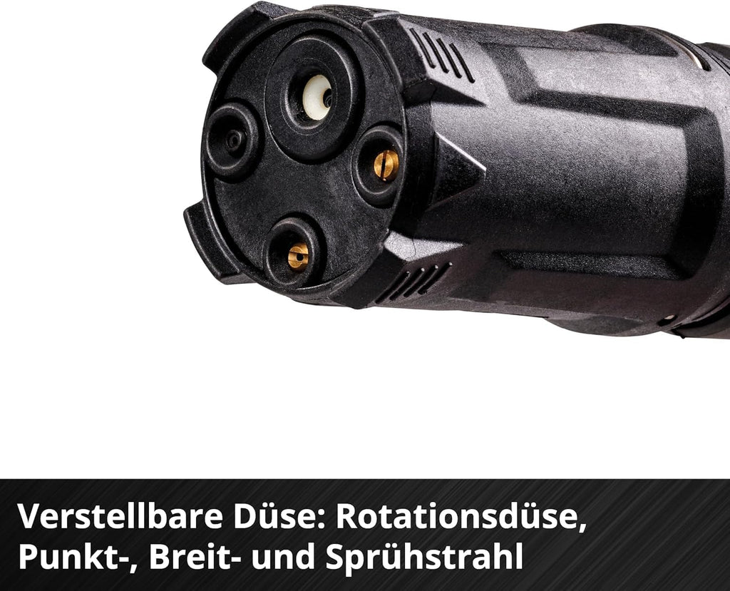 Einhell HYPRESSO 18/24-1 Akku-Druckwaschergun, 24 bar, 240 L/h, PXC, Solo, Rot