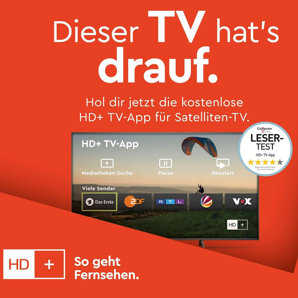 TELEFUNKEN XF40TP900S Fernseher 40 Zoll (100 cm) Smart TV Full HD Auflösung