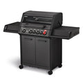 Enders® Gasgrill MONROE PRO X 3 S TURBO, 3-Edelstahlbrenner, Sichtfenster, HEAT RANGE™, SWITCH GRID™, 800 °C TURBO ZONE™, SIMPLE CLEAN™, #8374