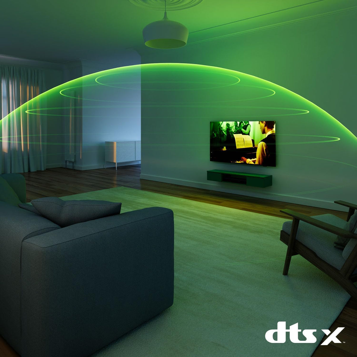 PHILIPS 55PUS7200 4K LED Smart TV - 55 Zoll Display mit Pixel Precise Ultra HD, Titan OS Plattform und Dolby Atmos Sound - Funktioniert mit Alexa und Google Sprachassistent