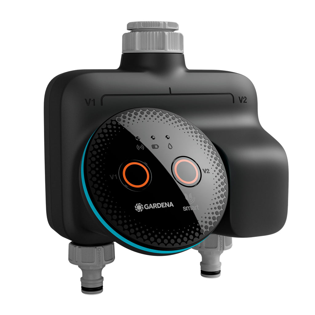 Gardena smart Water Control Bewässerungssteuerung; smart: Datengesteuerte Bewässerung*, Smart Home Integration*, Clevere Bewässerung, Hochwertige Ventiltechnik, Frostwarnung* (19033-20)