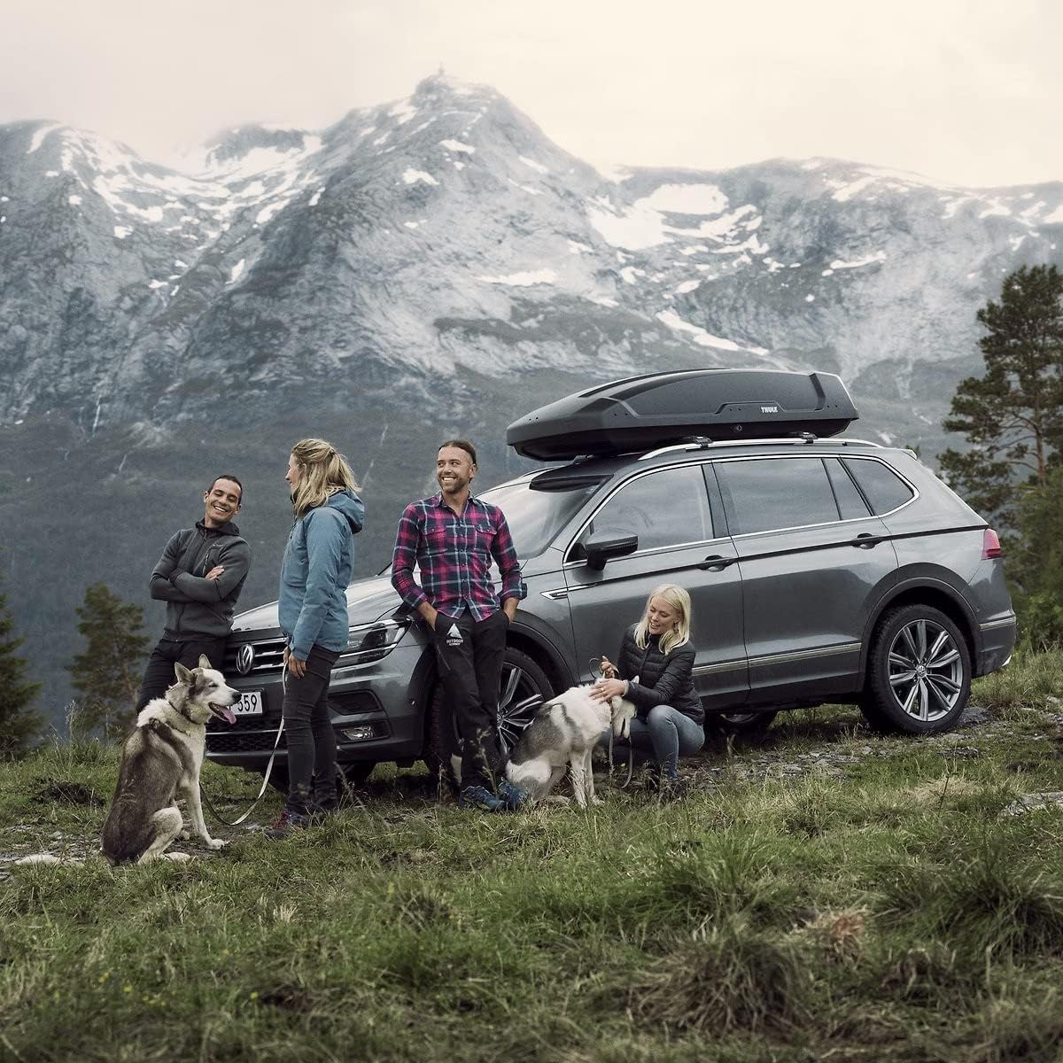 Thule Force XT Roof Box Black Matte Sport