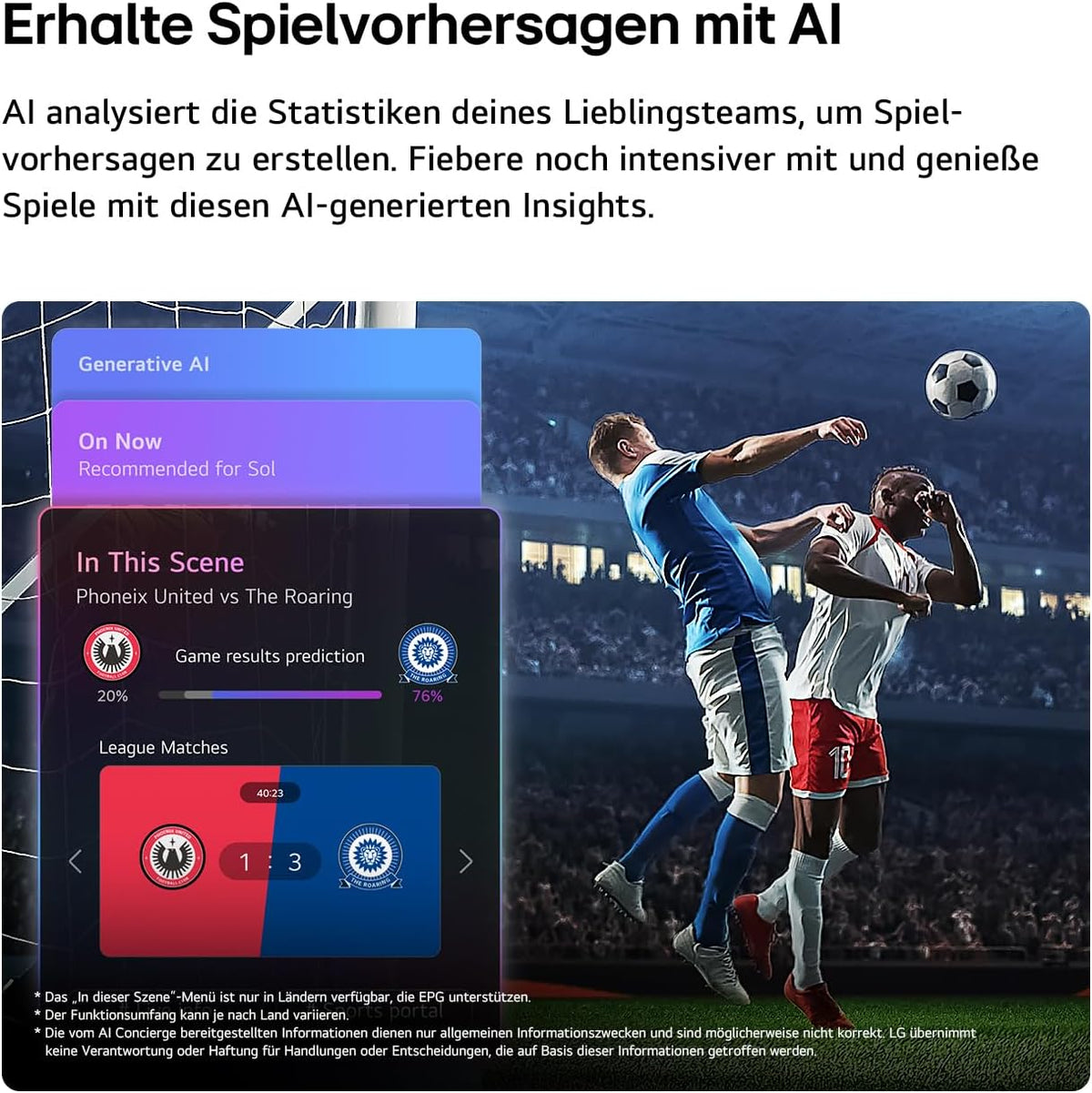 LG 43NU8E0B3LA Nano 4K UHD TV, 43 Zoll, α7 Gen9 4K AI Prozessor, webOS 26, 60Hz, VRR bis zu 60Hz, Modelljahr 2026, Energieklasse F