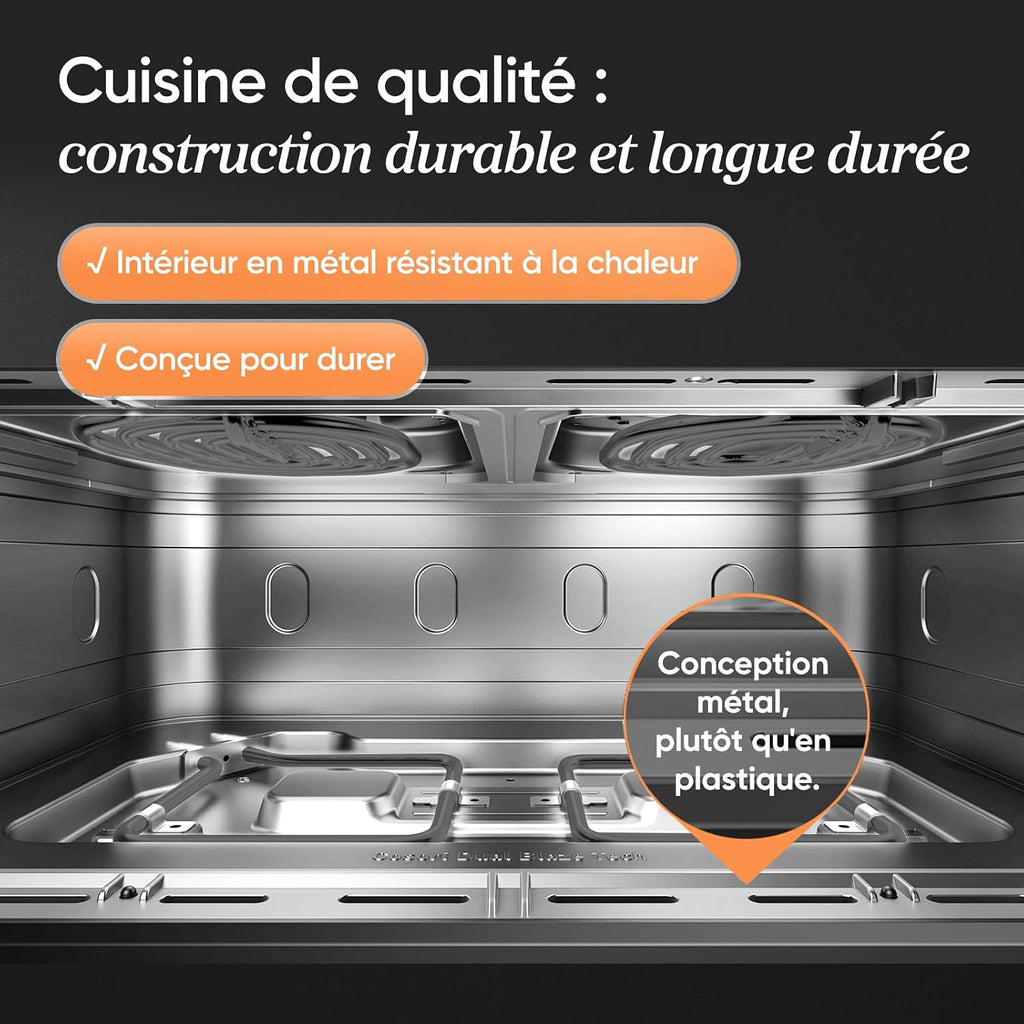 Cosori Air fryer Twinfry 10L Double Resistance