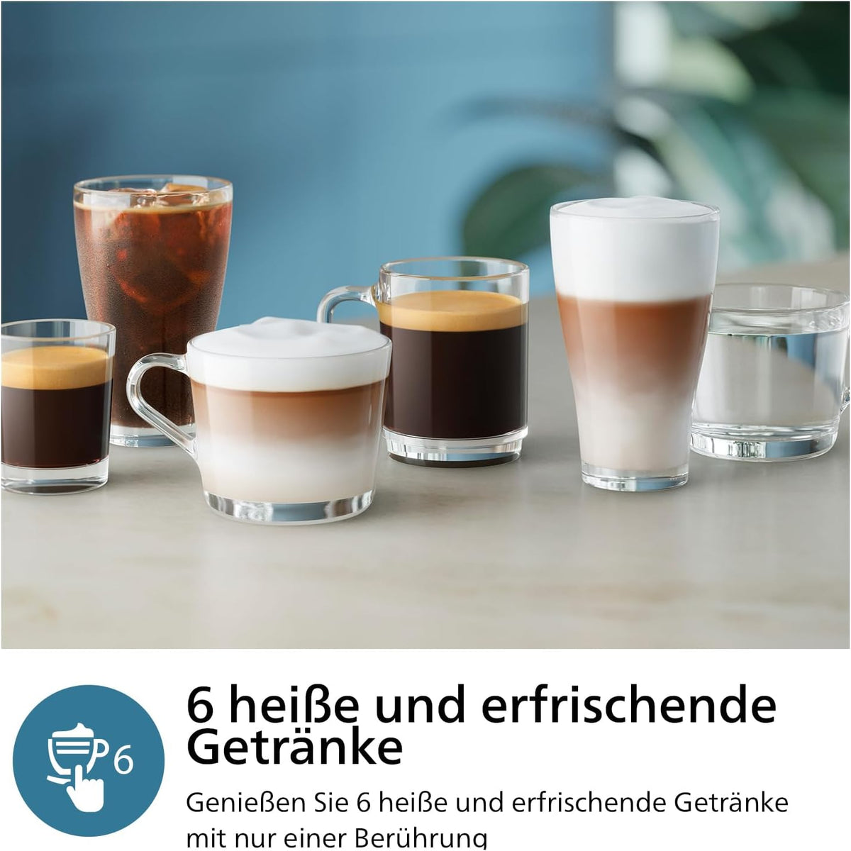 Philips 3300 Kaffeevollautomat LatteGo: Cremiger Milchschaum, Leise, Einfachste Reinigung