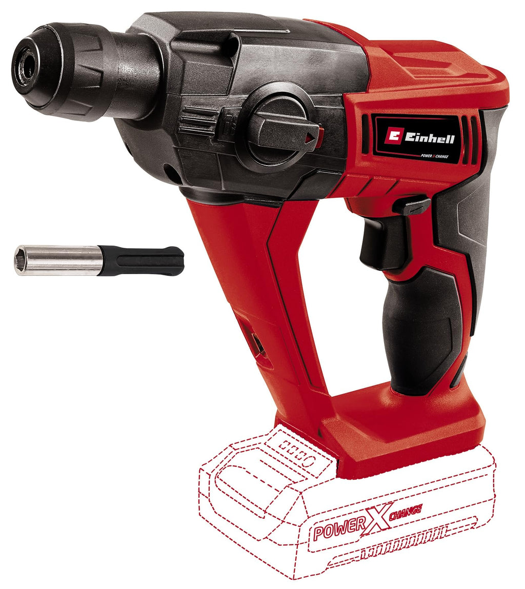 Einhell Professional TP-HD 18/26 Li BL-Solo Power X-Change Cordless Hammer Drill (18 V, Brushless Motor, 2.6 J, SDS-Plus, Pneumatic Strike Mechanism) Supplied without Battery or Charger
