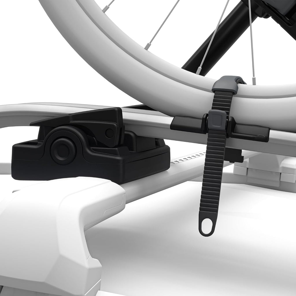 Thule 599001 Fahrradhalter, 20 kg, Vorderradhalterung, Karbonrahmen, Seitenwechsel, Schwarz