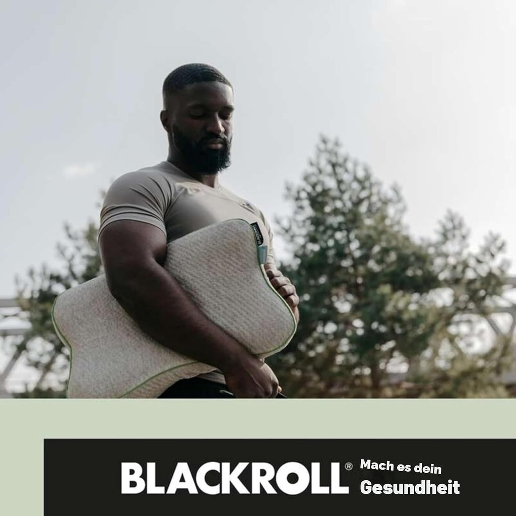 Blackroll Recovery Pillow – Orthopaedic HWS Pillow (Neck Support Cushion) Made of Viscose Memory Foam - Made in Germany
