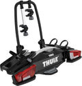 Thule VeloCompact 924003 Fahrradträger, 2 Fahrräder, 60 kg, klappbar, Anhängerkupplung, Schwarz