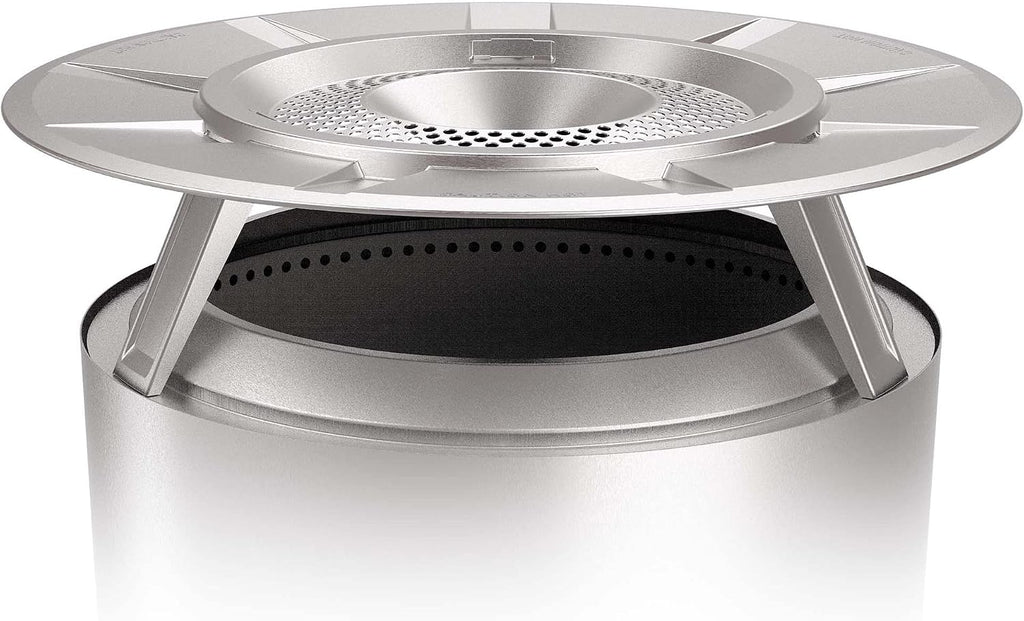 Solo Stove Yukon Heat Distributor for Fire Bowl with 3 Removable Feet, Accessories for Yukon Fire Pit, Efficient Heat Distribution, Stainless Steel, Dimensions (H x D): 28 x 76 cm, 4.5 kg