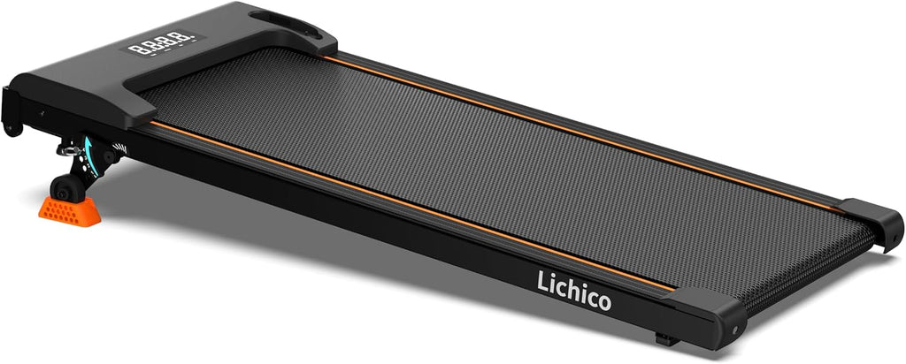 Lichico 3-in-1 Walking Pad mit 0-12% Steigung, Laufband für Zuhause Klein