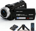ORDRO V12 Video Camera 1080P Camcorder with Tripod