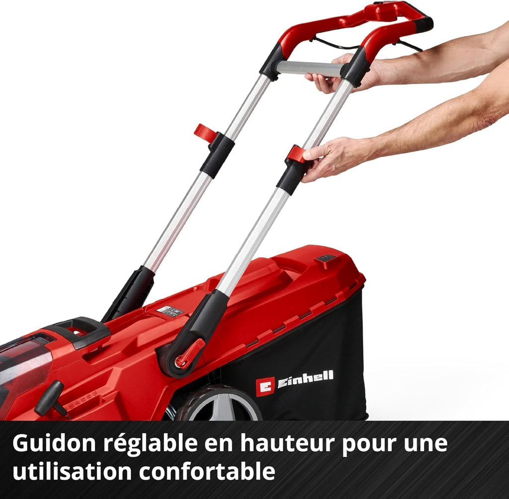 Einhell Tondeuse à Gazon sans Fil RASARRO 36/42 Kit (2x5,2 Ah)