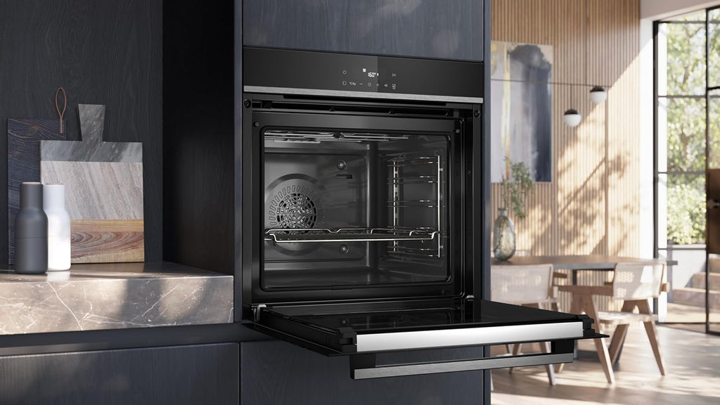 Siemens iQ300 Einbau-Backofen 60 x 60 cm Edelstahl AirFry HB572ABS3