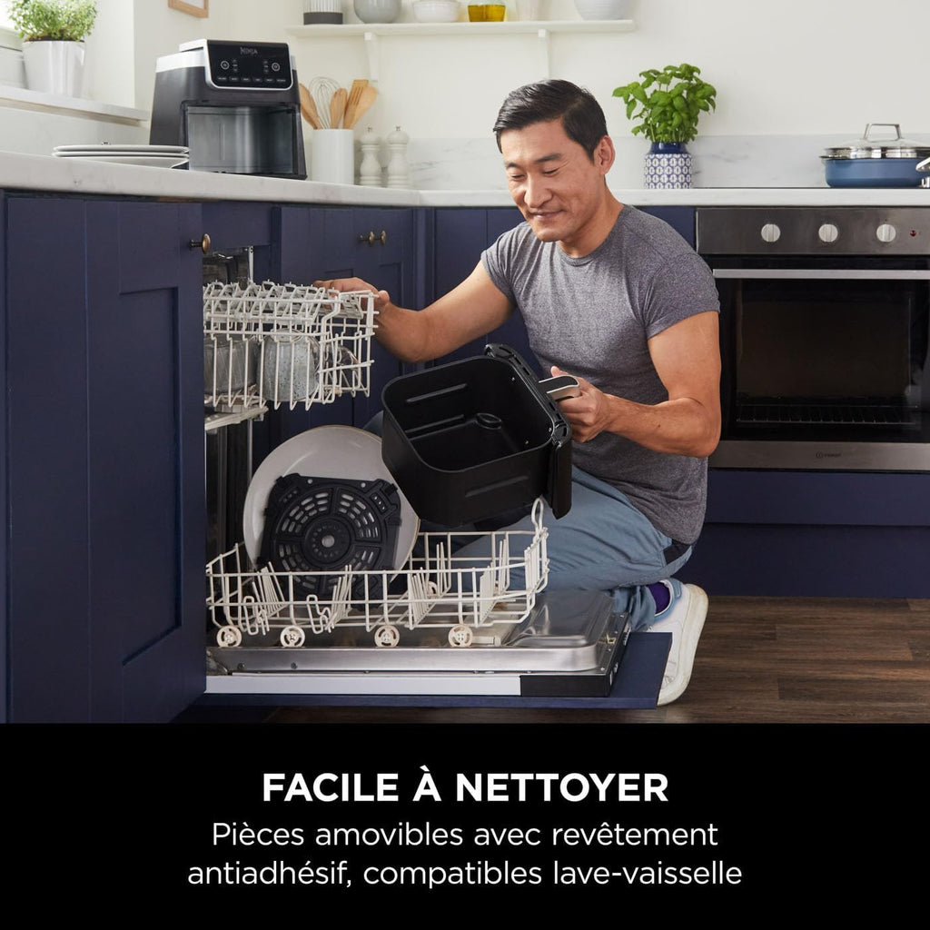 Ninja Air Fryer MAX PRO, 6.2L, Oil Free, Large Drawer, Roasting AF180EU