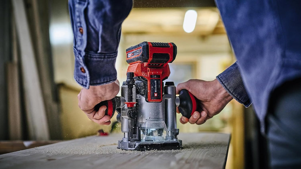 Einhell Professional Cordless Router & Router TP-RO 18 Set Li BL