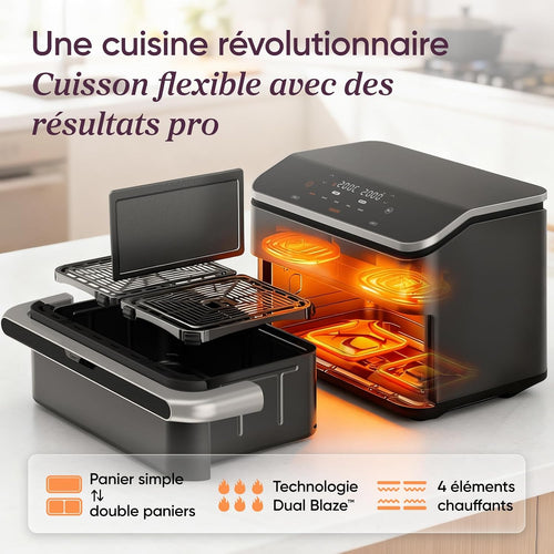 Cosori Air fryer Twinfry 10L Double Resistance