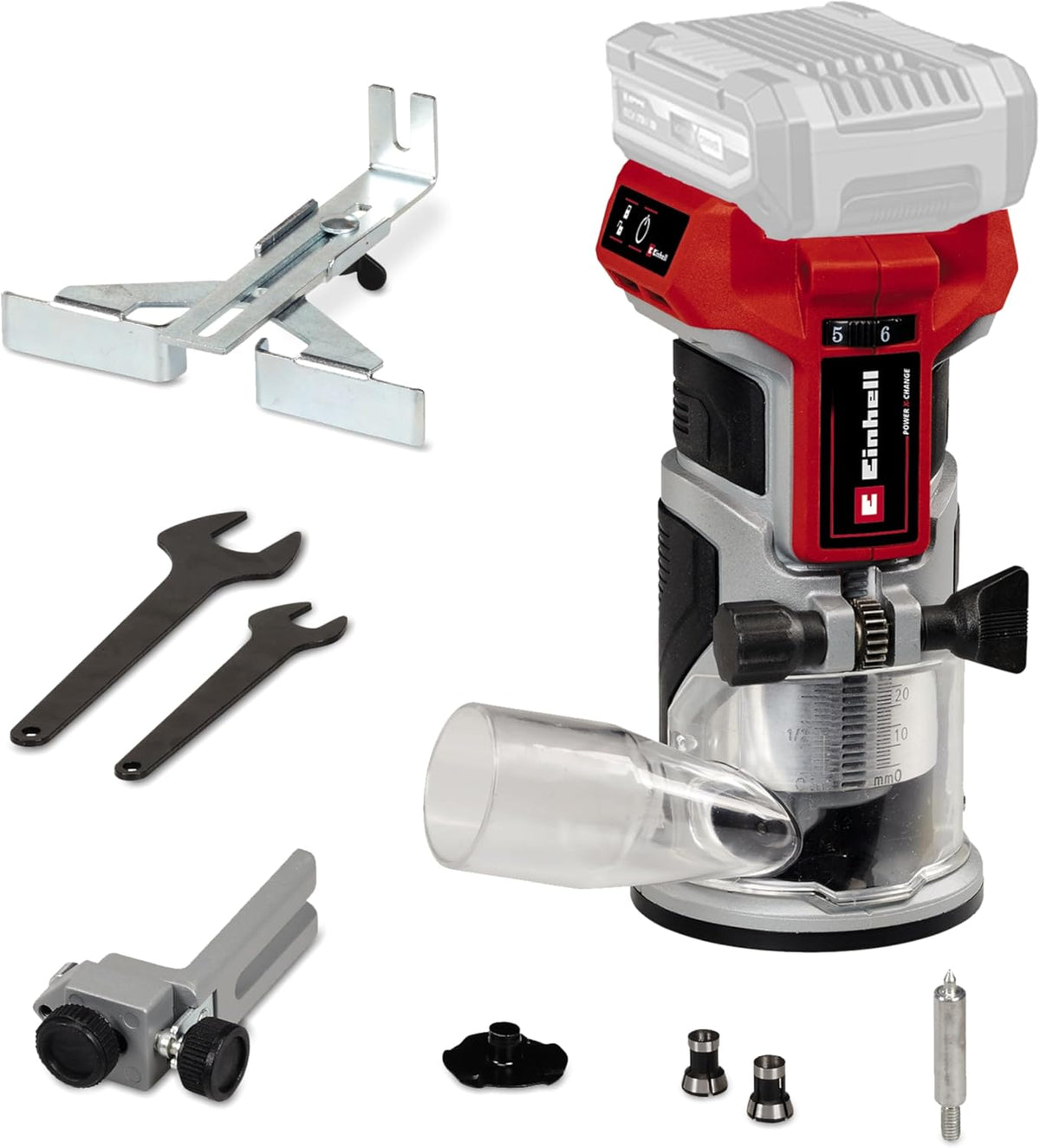 Einhell Professional TP-ET 18 Li BL-Solo Power X-Change Wireless Flush Machine (18 V, Li-Ion, Stroke Height 40 mm, Motor Without Carbon) Supplied without Battery or Charger
