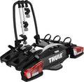 Thule VeloCompact 926002 Fahrradträger, 3 Fahrräder, 60 kg, klappbar, Anhängerkupplung, Schwarz