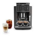 KRUPS Sensation Elite Kaffeevollautomat, 24 Heiß- und Kaltgetränke 2,8-Zoll-Bildschirm, Milk Maestro Technologie, Cold Brew Aroma Technologie, individualisierbare Favoriten, EA917EE0