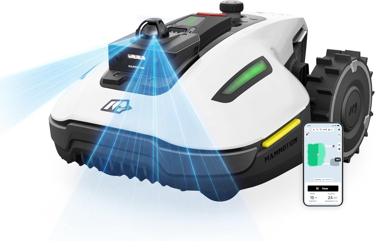 MAMMOTION YUKA mini 2 800 LiDAR Mähroboter ohne Begrenzungskabel