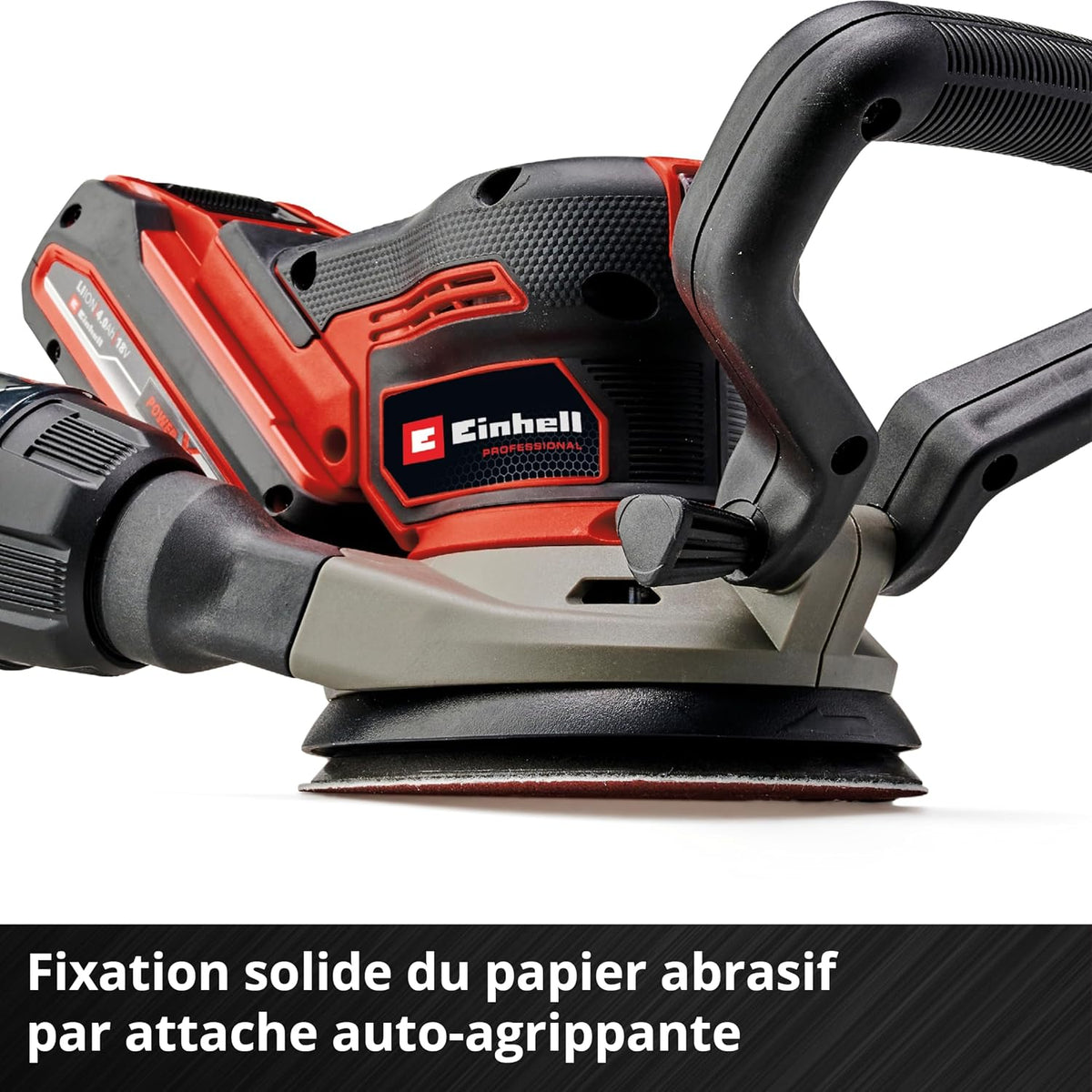 Einhell Professional TP-RS 18/32 Li BL-Solo Power X-Change Cordless Orbital Sander (18 V, Brushless Motor, 125 mm soleplate, sandpaper included)