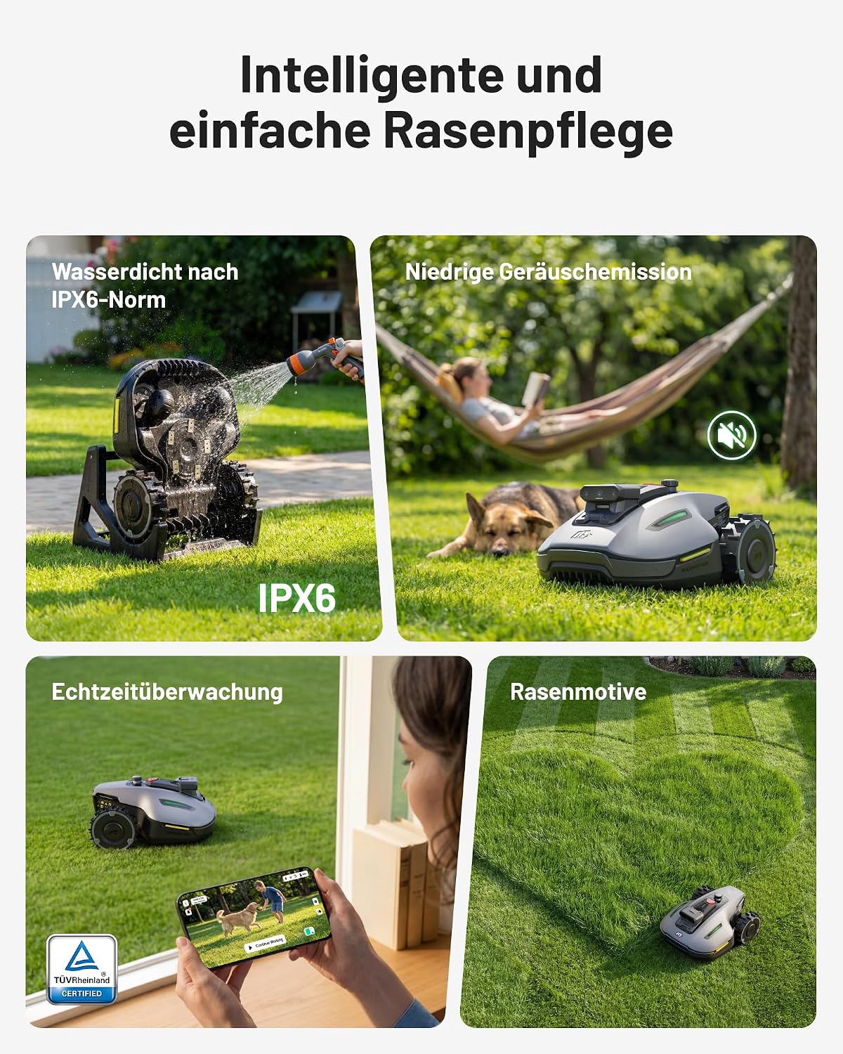 MAMMOTION YUKA mini 2 500 Mähroboter mit mini Garage(separater Versand)