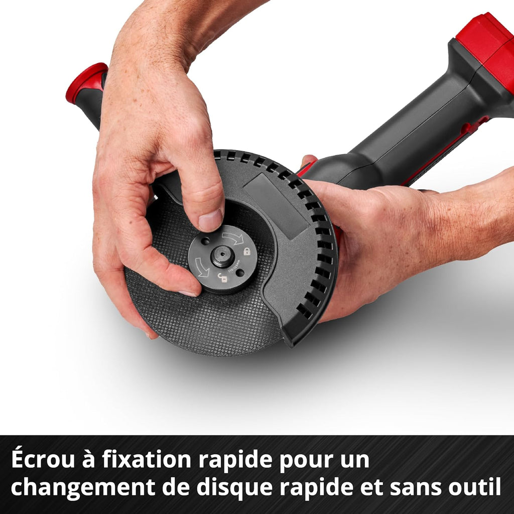 Einhell Professional Cordless Angle Grinder TP-AG 18/125 CE Q Li