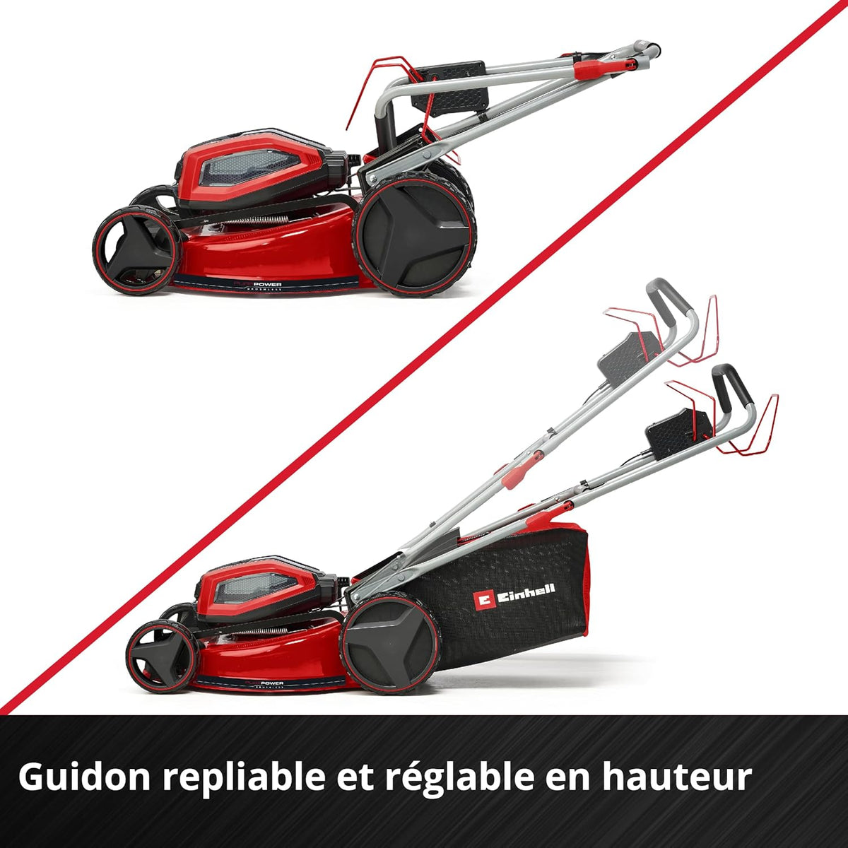 Einhell Cordless Lawnmower GP-CM 36/52 S Li BL Kit (4x5,2 Ah)