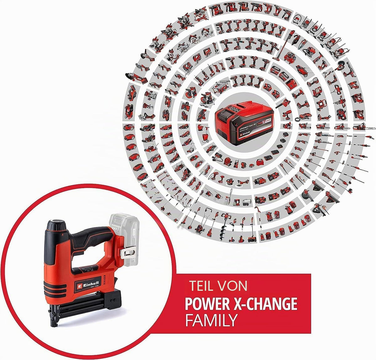 Einhell Akku-Nagler TE-CN 18 Li-Solo