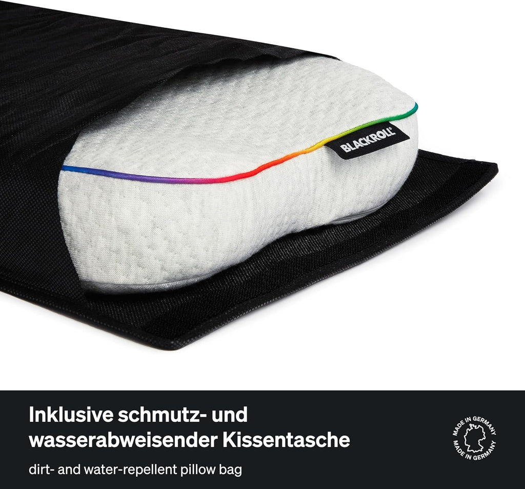 BLACKROLL Kopfkissen Recovery Pillow Kids aus Memory-Foam für Kinder ab 4 Jahren, Atmungsaktiv, Ergonomisch, 50x30x6 cm