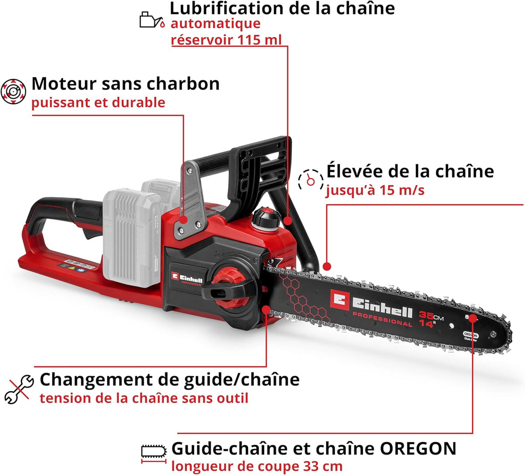 Einhell Professional Cordless Chainsaw GP-LC 36/35 Li-Solo
