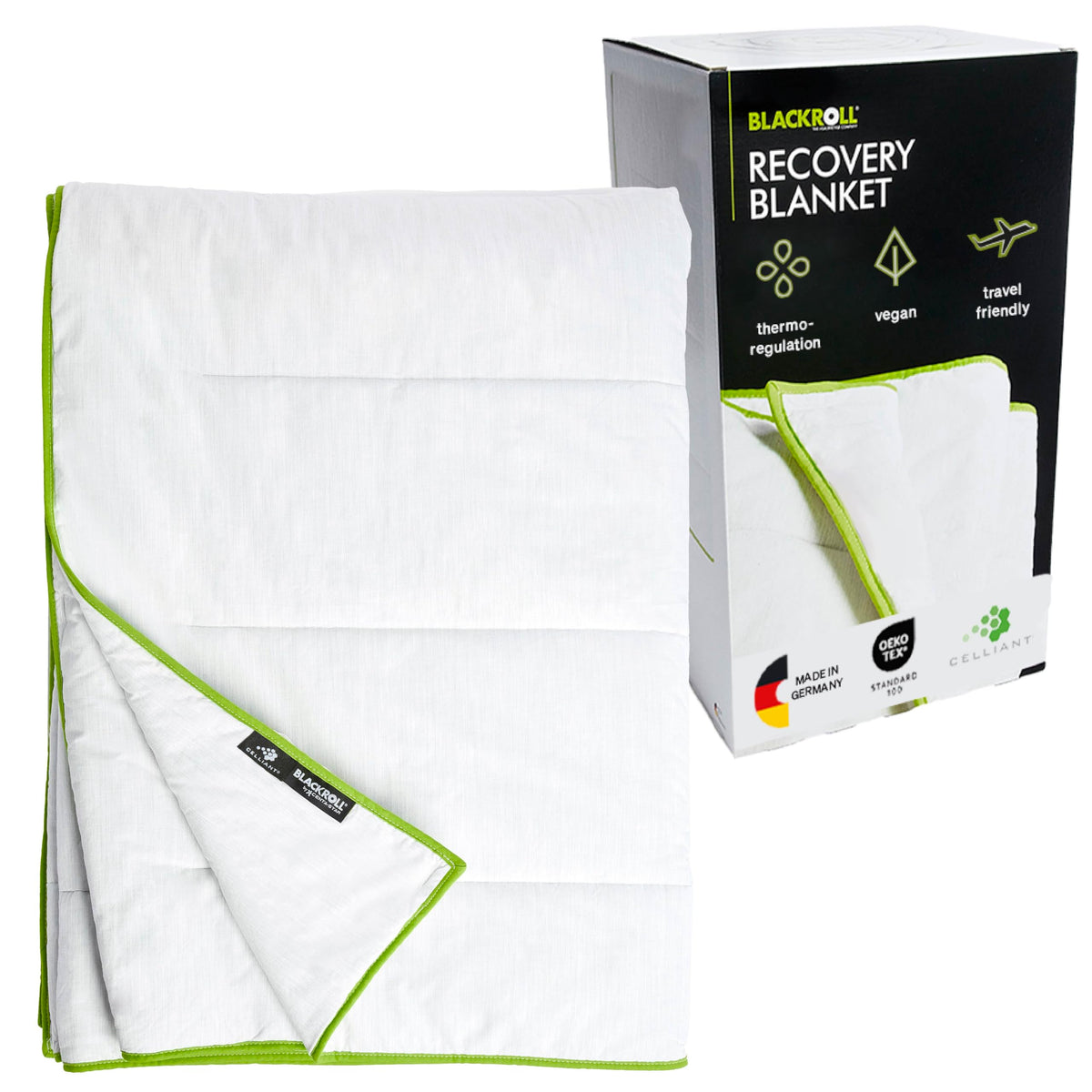 BLACKROLL® Recovery Blanket Summer (135 x 200cm), Sommerdecke mit Infraroteffekt