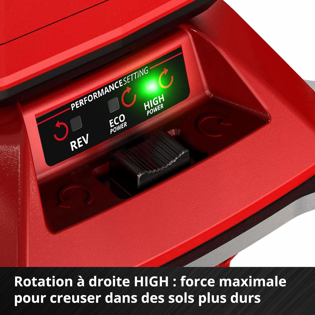Einhell Professional GP-EA 18/150 Li BL Solo Cordless Auger - Power X-Change (18V, 3 rotation modes, drill bit included: Length 80 cm/diameter 15 cm) Delivered without battery or charger