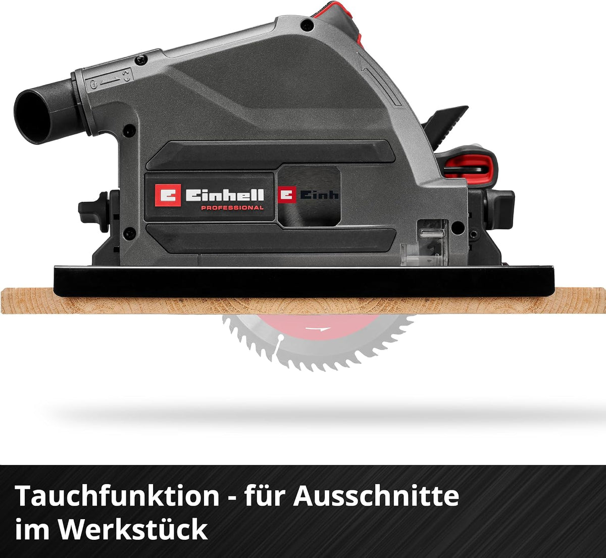 Einhell Professional Akku-Tauchsäge TP-PS 18/165 Li BL-Solo