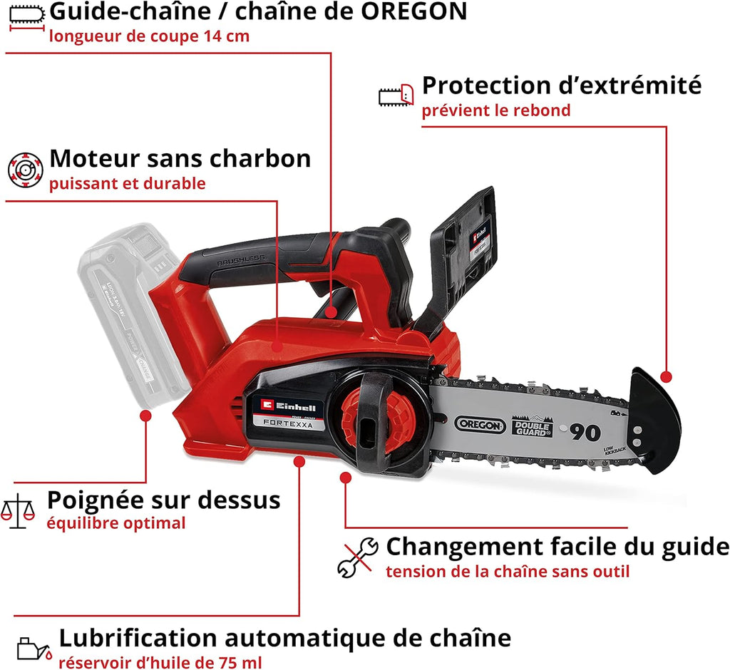 Einhell Mini Cordless Chainsaw FORTEXXA 18/20 TH