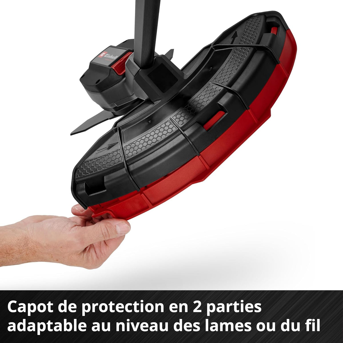 Einhell Professional Cordless Brushcutter GP-BC 36/430 Li BL-Solo Power X-Change (36V, Carbonless Motor, Cutting Width 43 cm, Autom-Lead Double Wire Spool, 3-Tooth Blade, Without Battery)