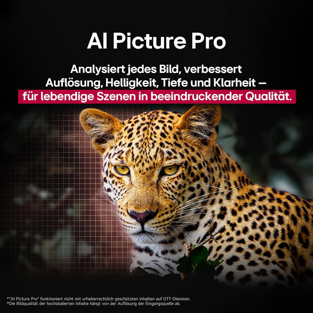 LG OLED48B59LA TV 48 Zoll (121 cm) 4K OLED AI TV (α8 Gen2 4K AI Prozessor, webOS 25, 120Hz) [Modelljahr 2025]