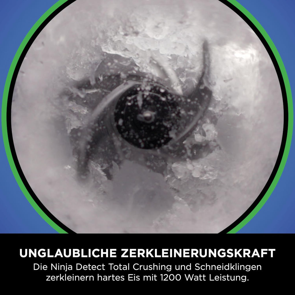 Ninja Detect TB401EU Standmixer 3-in-1, 1200W, BlendSense, 20 Funktionen, Küchenmaschine, Schwarz