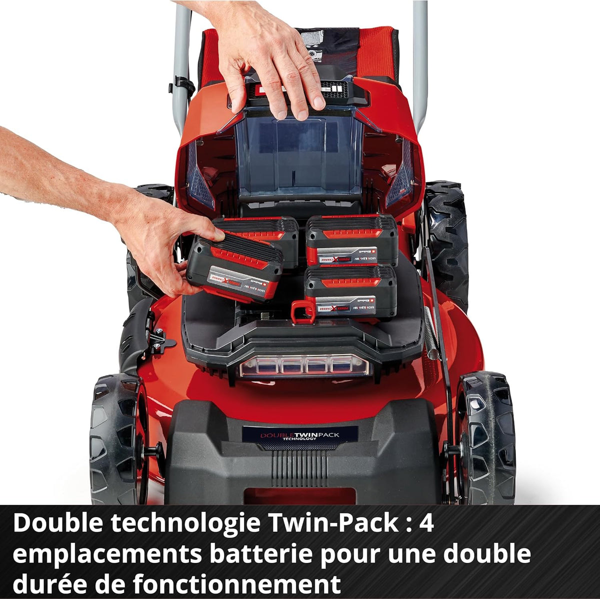 Einhell Cordless Lawnmower GP-CM 36/52 S Li BL Kit (4x5,2 Ah)